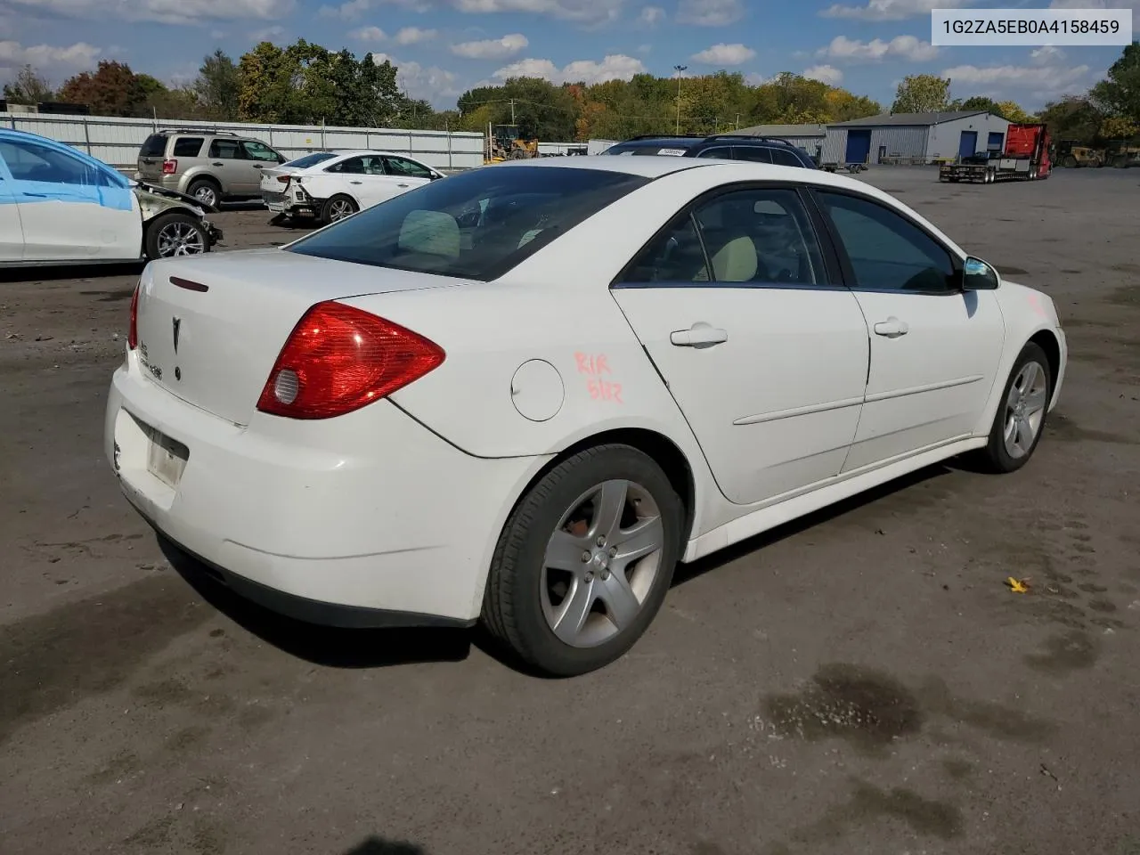 2010 Pontiac G6 VIN: 1G2ZA5EB0A4158459 Lot: 74858424