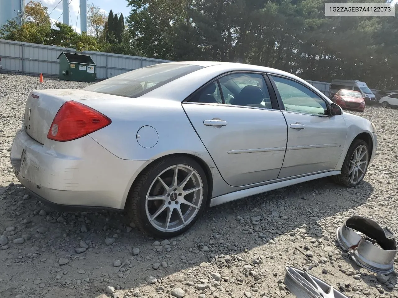 2010 Pontiac G6 VIN: 1G2ZA5EB7A4122073 Lot: 74891704