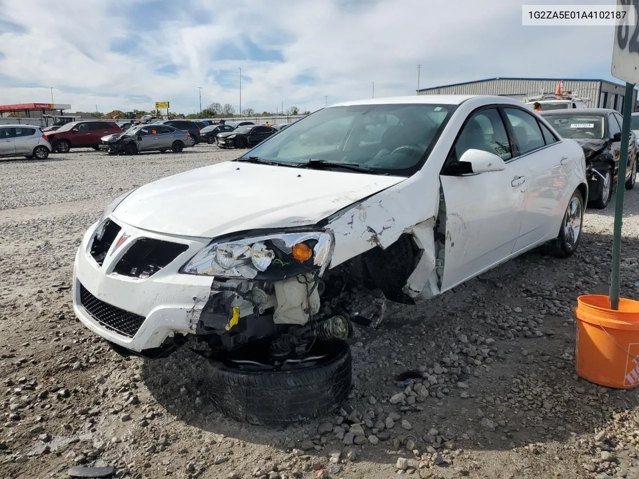 2010 Pontiac G6 VIN: 1G2ZA5E01A4102187 Lot: 76023134