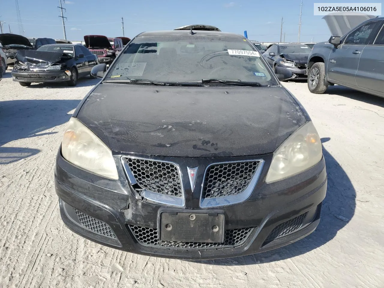 2010 Pontiac G6 VIN: 1G2ZA5E05A4106016 Lot: 77097554