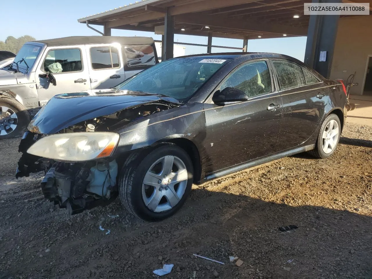 2010 Pontiac G6 VIN: 1G2ZA5E06A4110088 Lot: 77492044