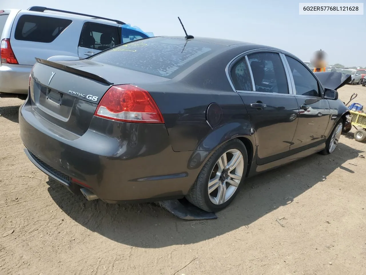 2008 Pontiac G8 VIN: 6G2ER57768L121628 Lot: 64521114