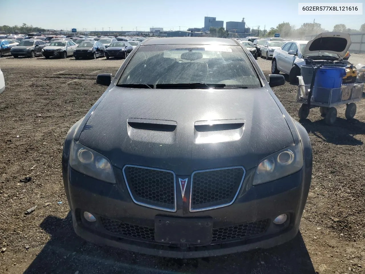 2008 Pontiac G8 VIN: 6G2ER577X8L121616 Lot: 72041394