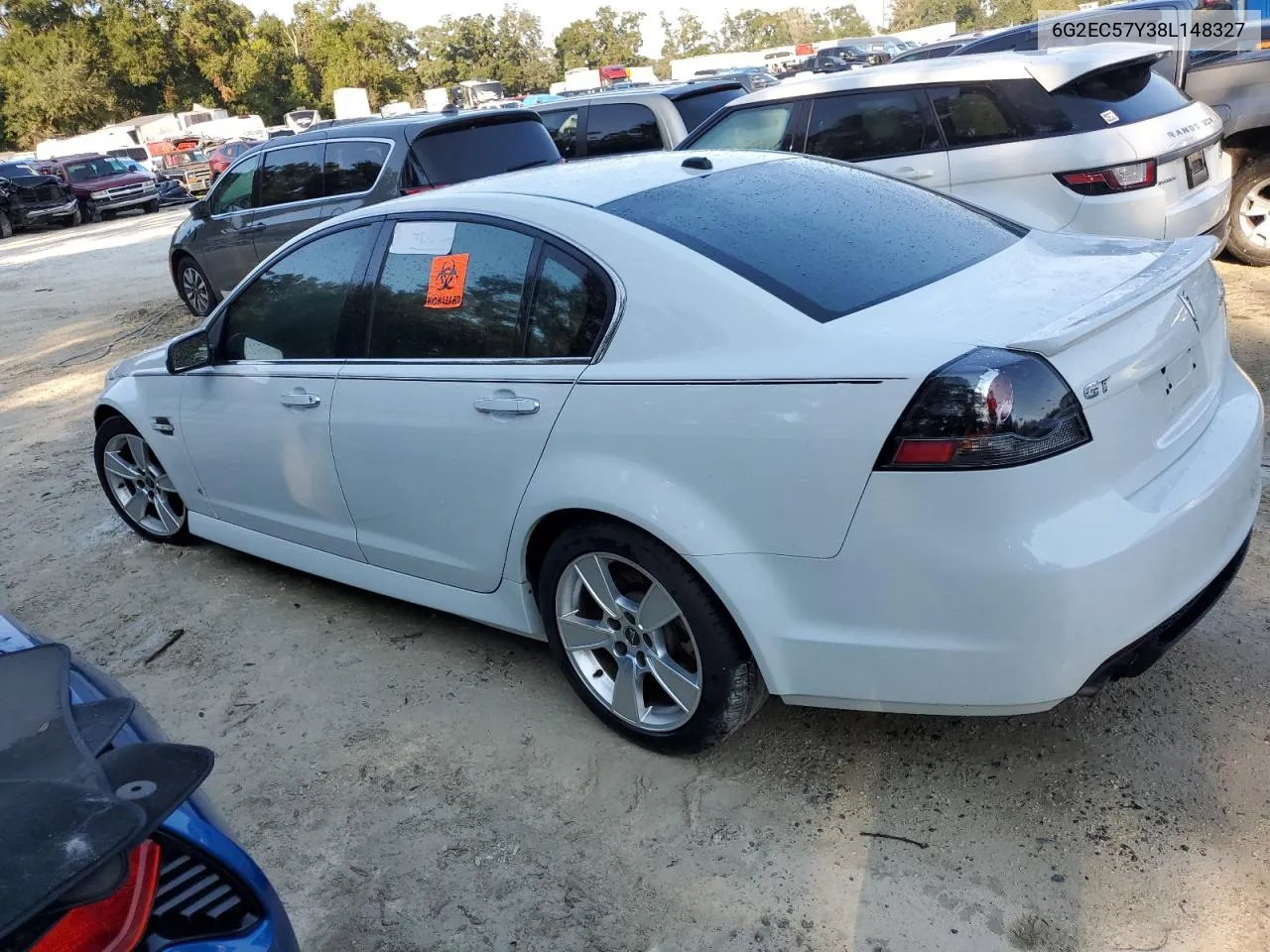 2008 Pontiac G8 Gt VIN: 6G2EC57Y38L148327 Lot: 75462974