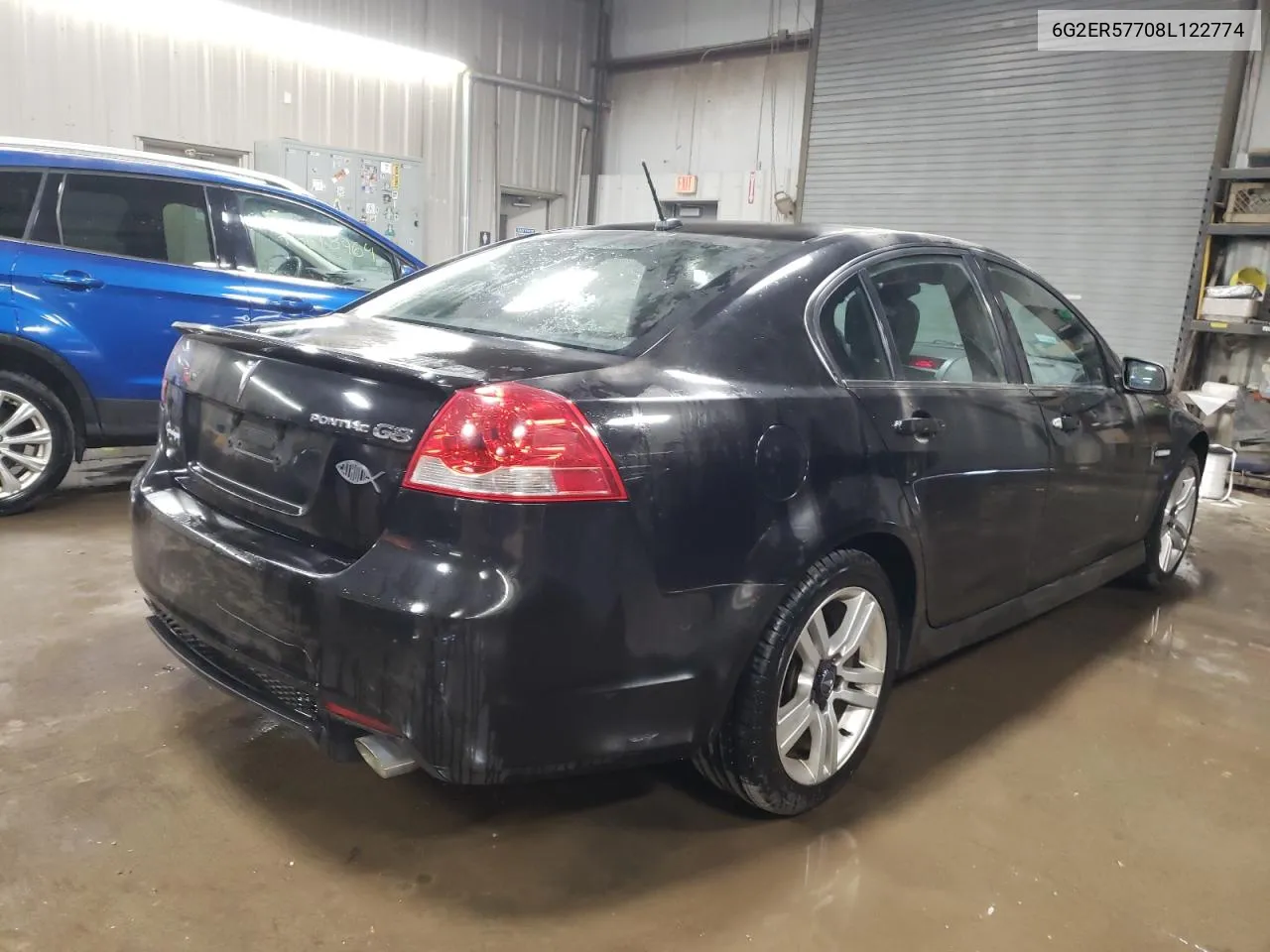 2008 Pontiac G8 VIN: 6G2ER57708L122774 Lot: 76398984