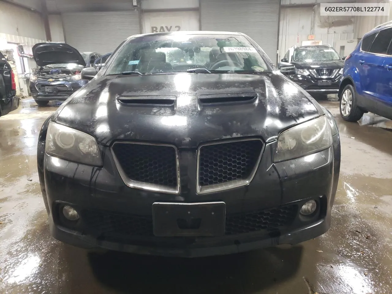 2008 Pontiac G8 VIN: 6G2ER57708L122774 Lot: 76398984