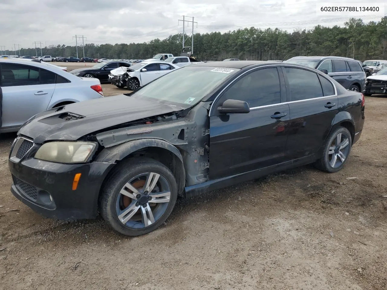 2008 Pontiac G8 VIN: 6G2ER57788L134400 Lot: 80237844