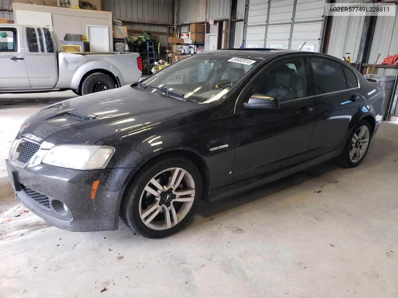 2009 Pontiac G8 VIN: 6G2ER57749L228811 Lot: 59982614