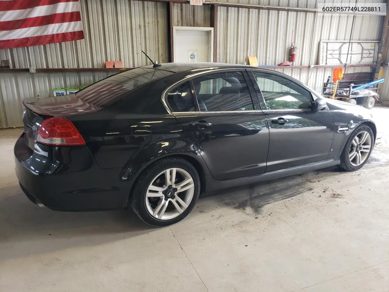 2009 Pontiac G8 VIN: 6G2ER57749L228811 Lot: 59982614