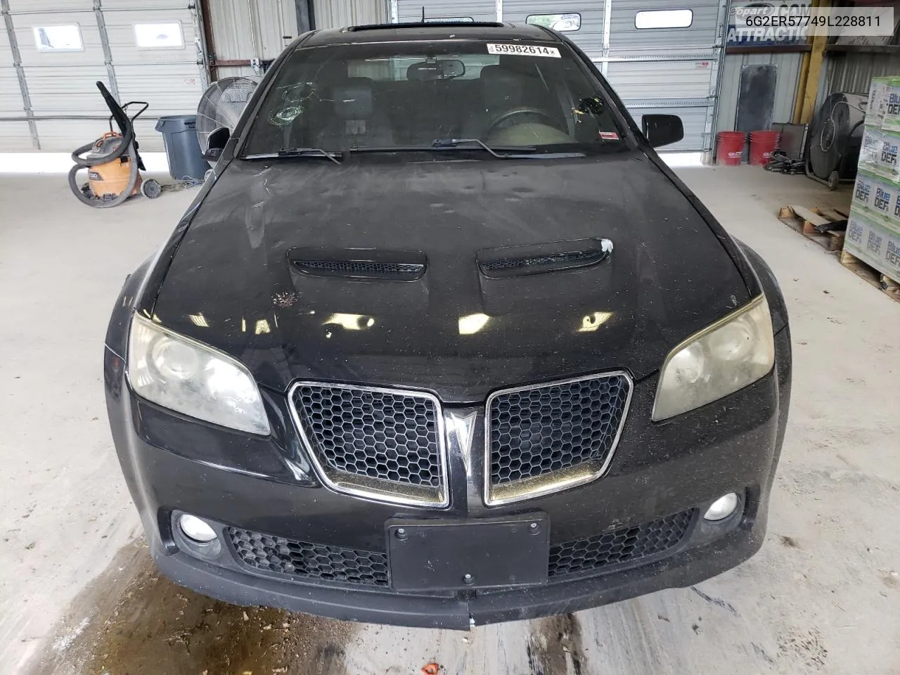 2009 Pontiac G8 VIN: 6G2ER57749L228811 Lot: 59982614