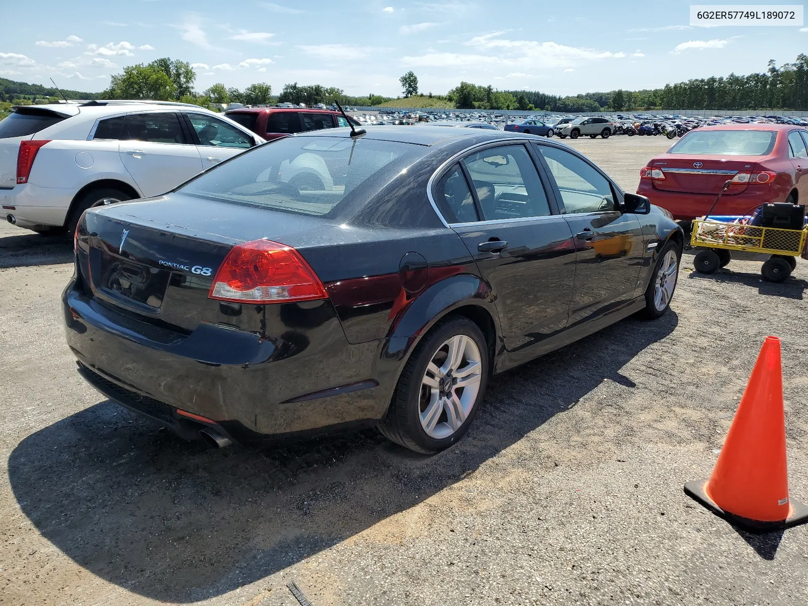 6G2ER57749L189072 2009 Pontiac G8