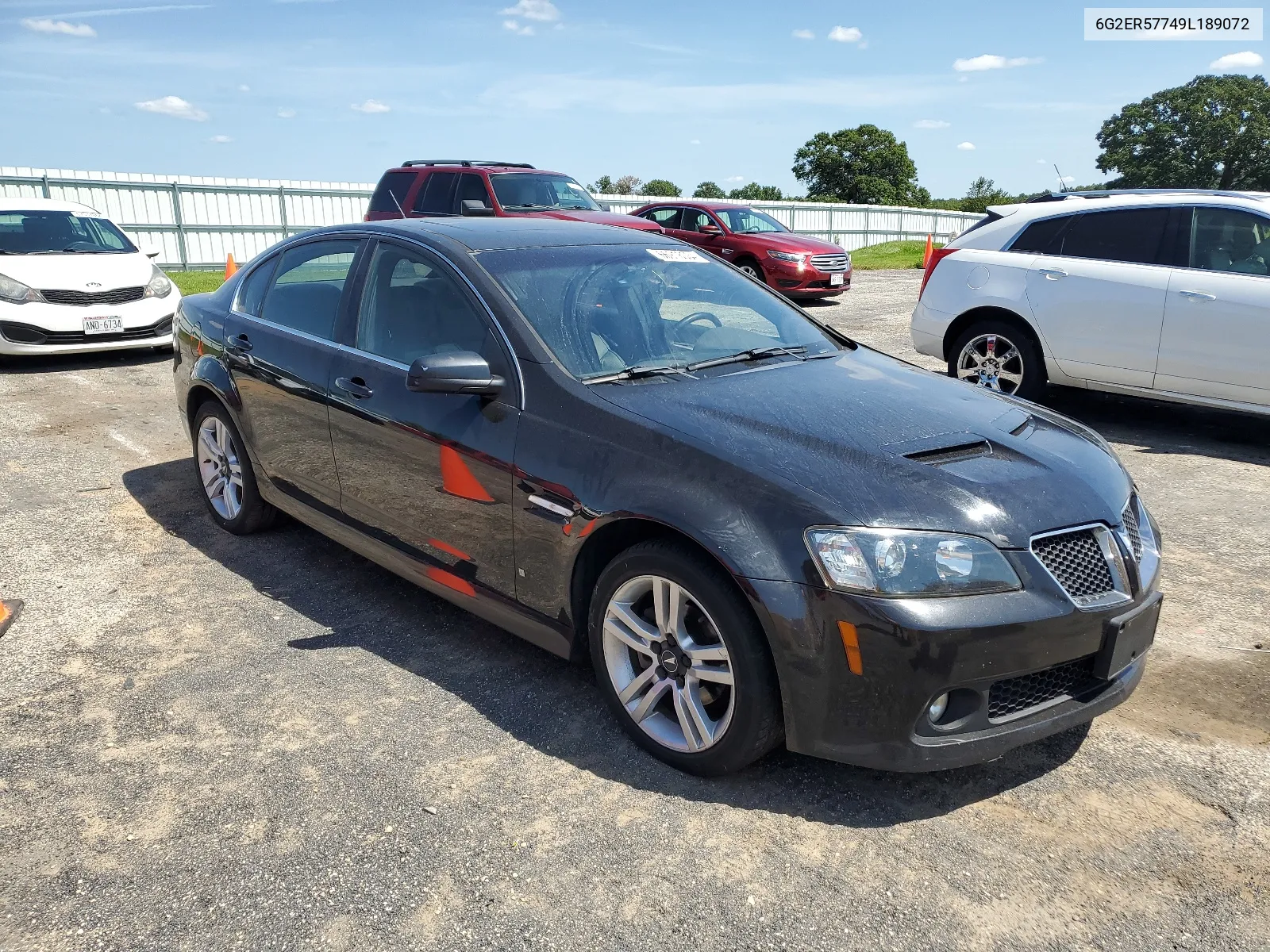 2009 Pontiac G8 VIN: 6G2ER57749L189072 Lot: 66918034