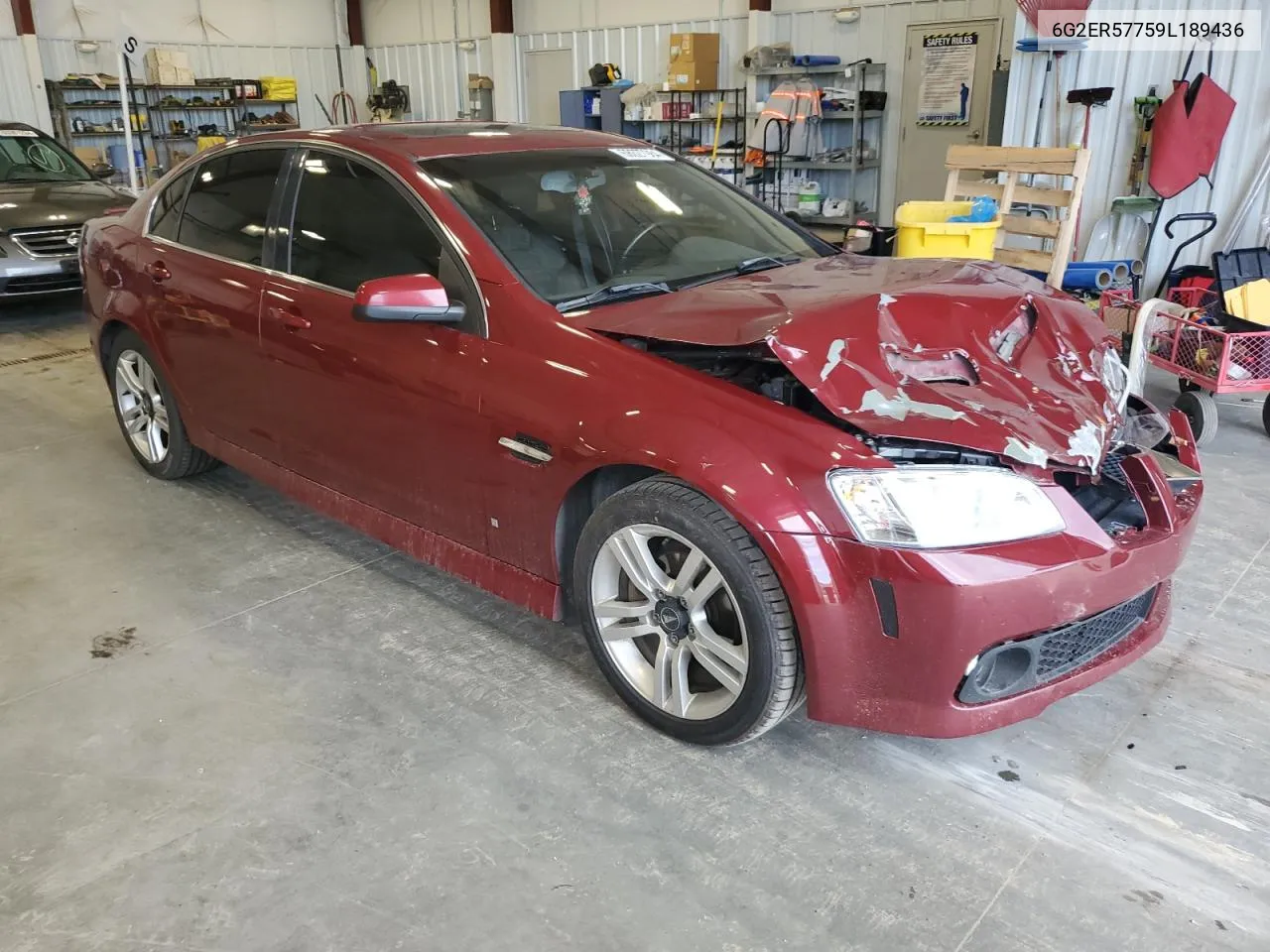 2009 Pontiac G8 VIN: 6G2ER57759L189436 Lot: 68627984