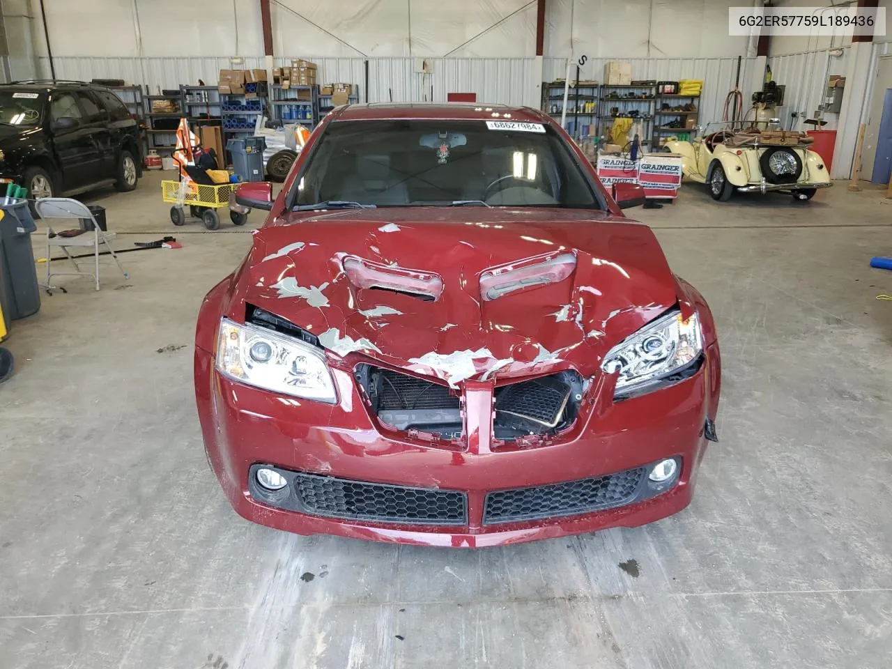 2009 Pontiac G8 VIN: 6G2ER57759L189436 Lot: 68627984