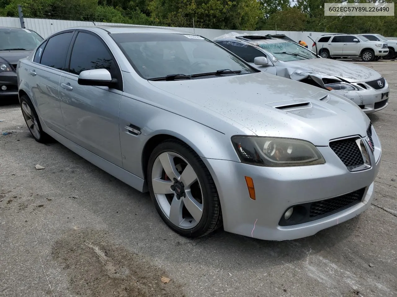 2009 Pontiac G8 Gt VIN: 6G2EC57Y89L226490 Lot: 68644564