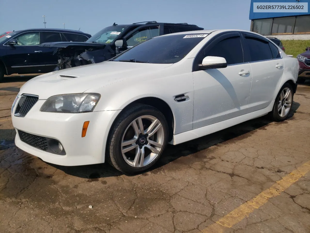 2009 Pontiac G8 VIN: 6G2ER57739L226502 Lot: 69803214