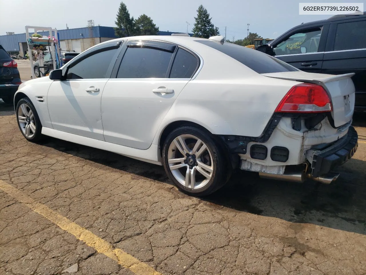 2009 Pontiac G8 VIN: 6G2ER57739L226502 Lot: 69803214