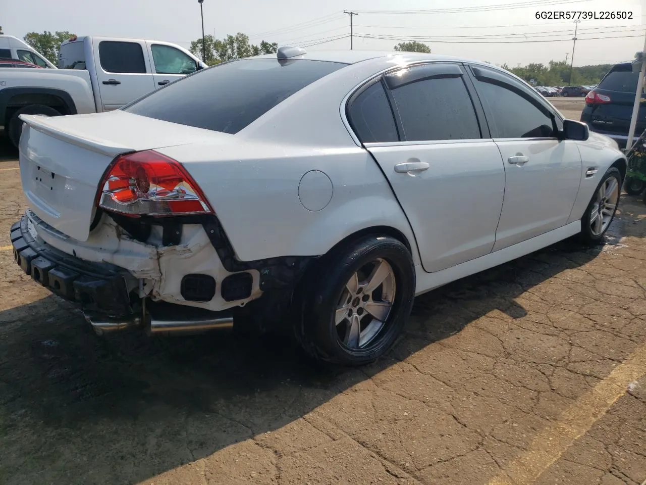 2009 Pontiac G8 VIN: 6G2ER57739L226502 Lot: 69803214