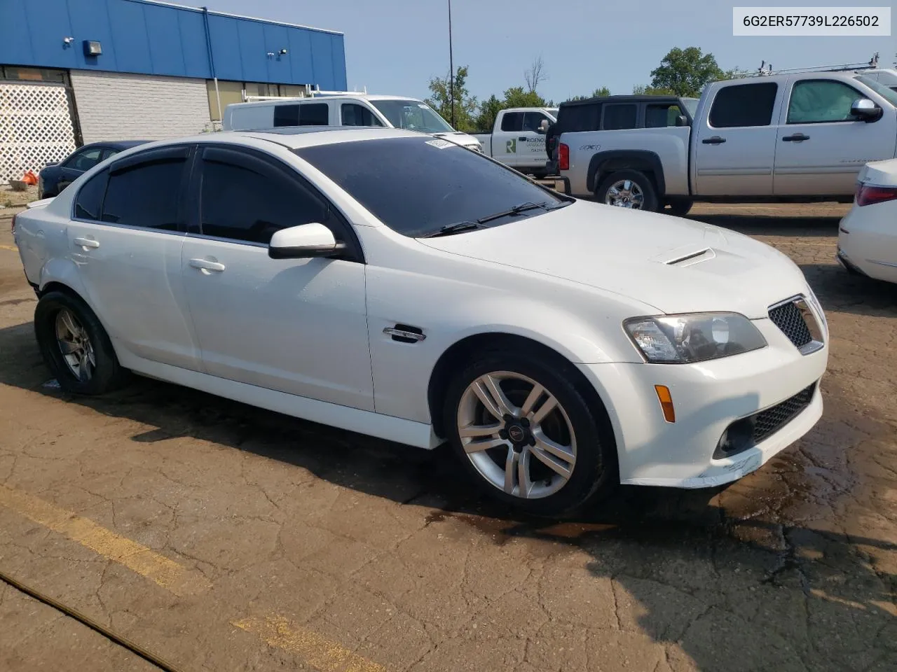 2009 Pontiac G8 VIN: 6G2ER57739L226502 Lot: 69803214