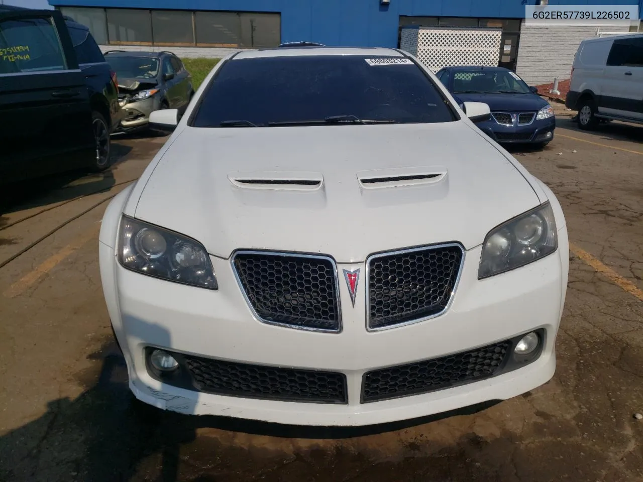 2009 Pontiac G8 VIN: 6G2ER57739L226502 Lot: 69803214