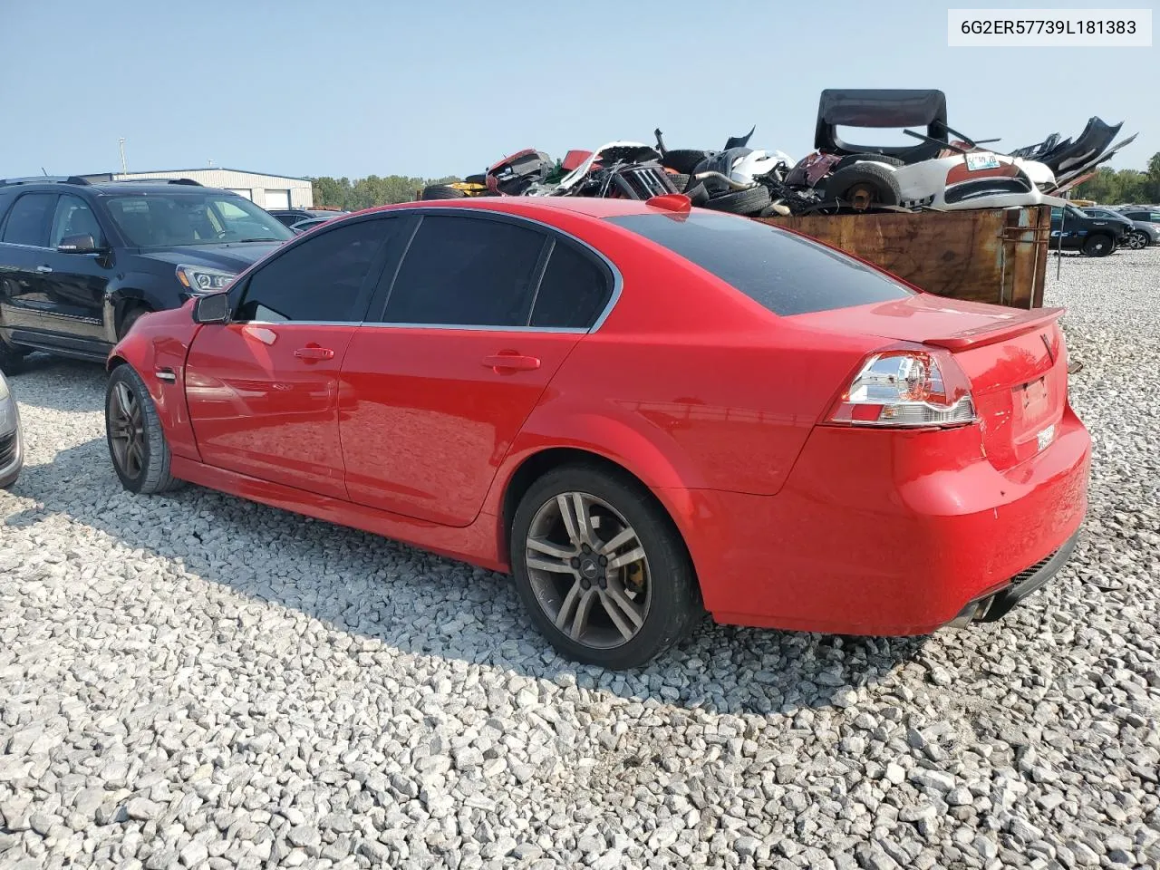 2009 Pontiac G8 VIN: 6G2ER57739L181383 Lot: 70513954