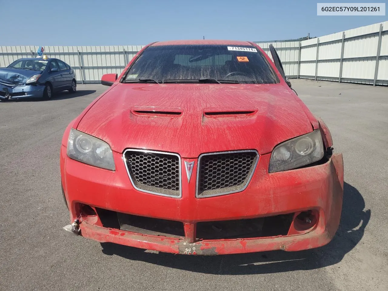 2009 Pontiac G8 Gt VIN: 6G2EC57Y09L201261 Lot: 71345174