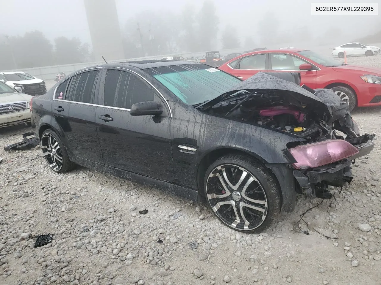 2009 Pontiac G8 VIN: 6G2ER577X9L229395 Lot: 72169014