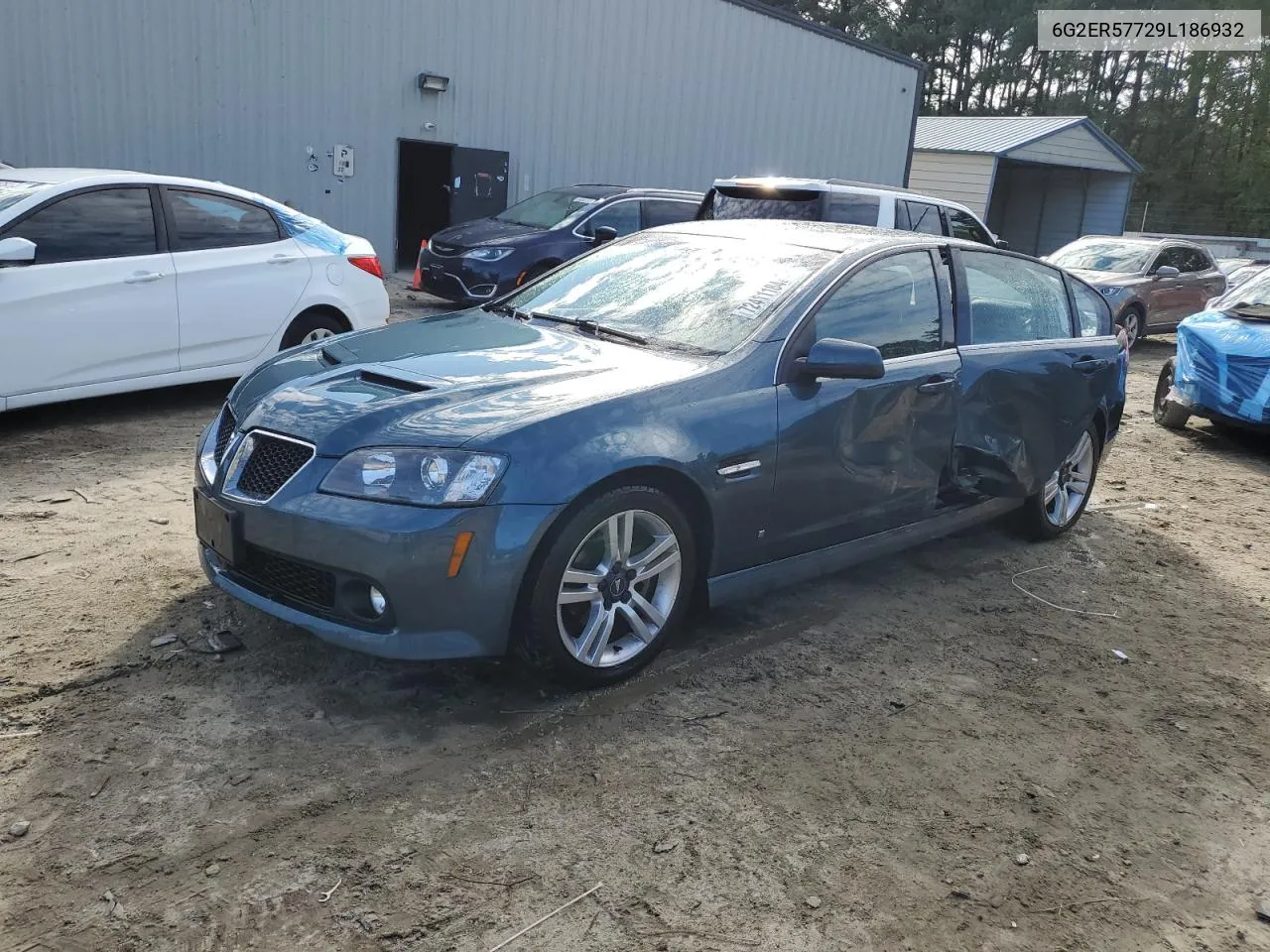 2009 Pontiac G8 VIN: 6G2ER57729L186932 Lot: 72411184