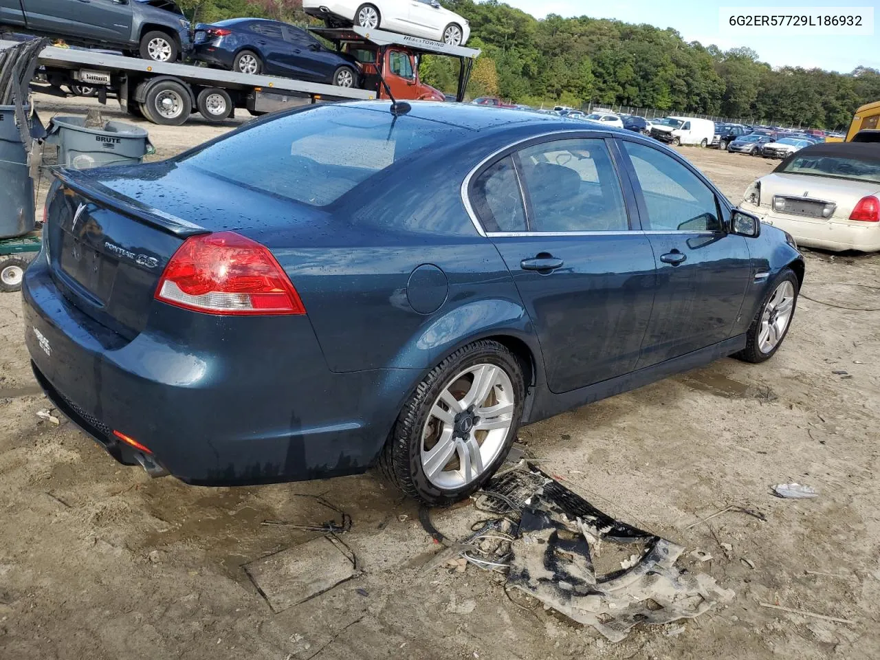 2009 Pontiac G8 VIN: 6G2ER57729L186932 Lot: 72411184