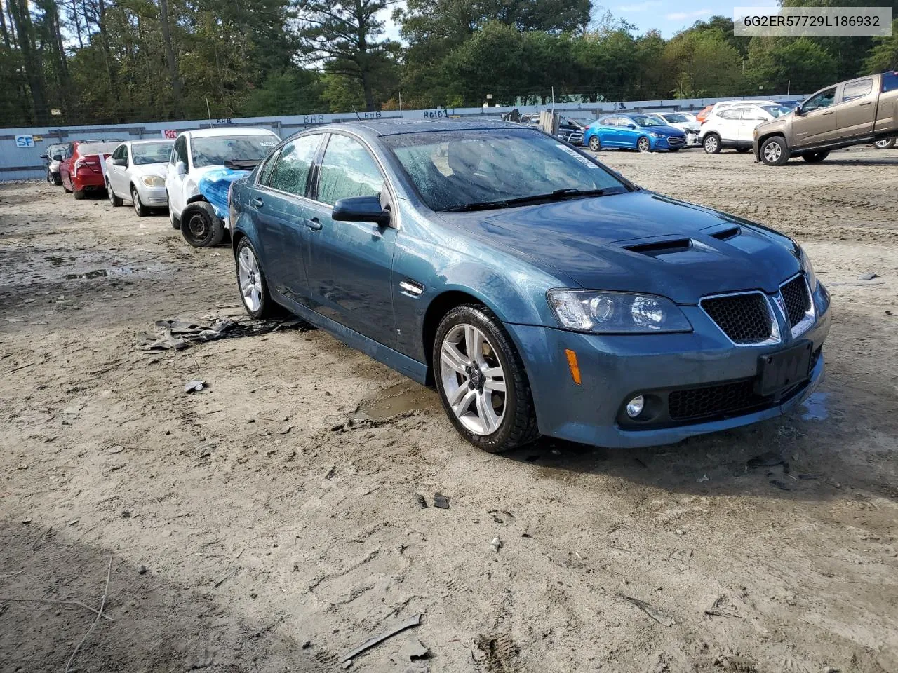 2009 Pontiac G8 VIN: 6G2ER57729L186932 Lot: 72411184