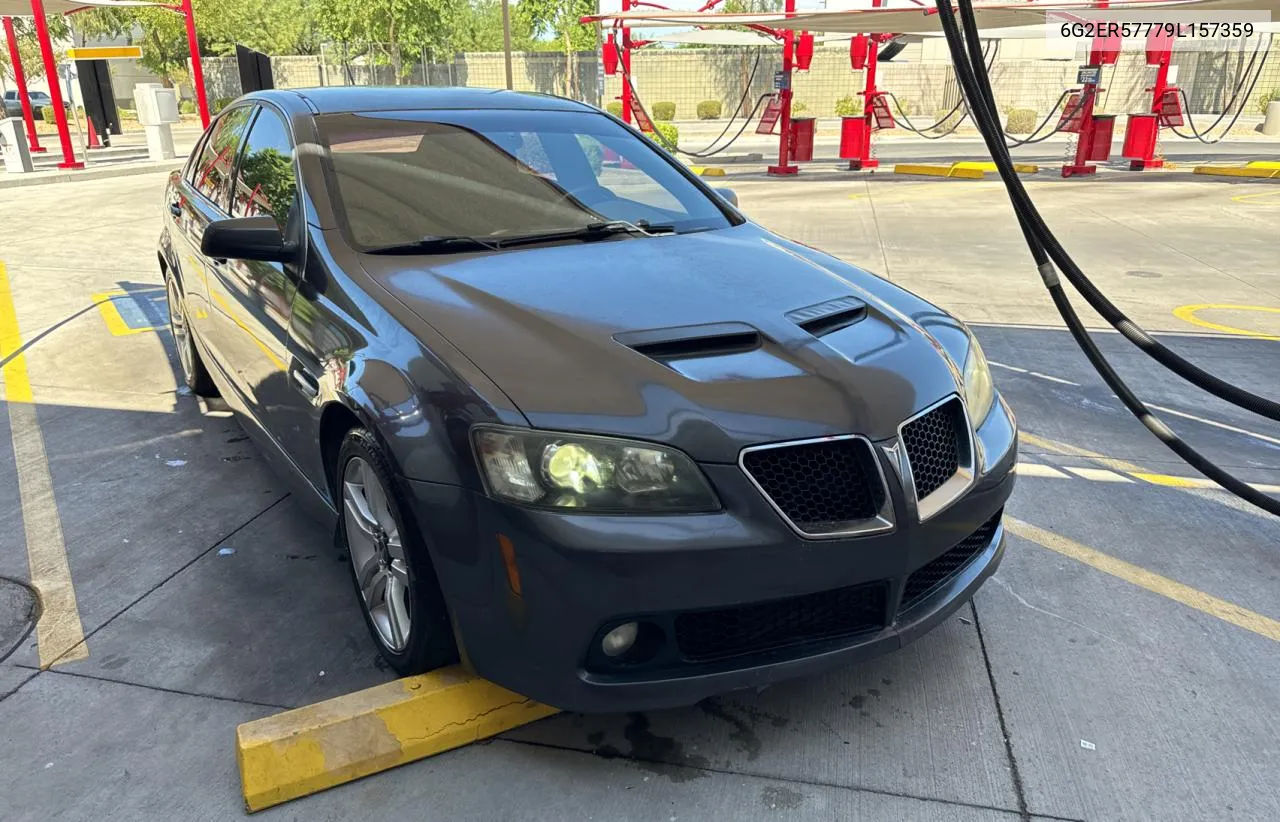 2009 Pontiac G8 VIN: 6G2ER57779L157359 Lot: 72611034