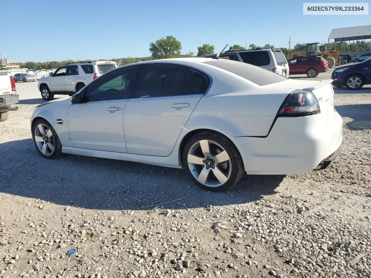 2009 Pontiac G8 Gt VIN: 6G2EC57Y59L233364 Lot: 72764514