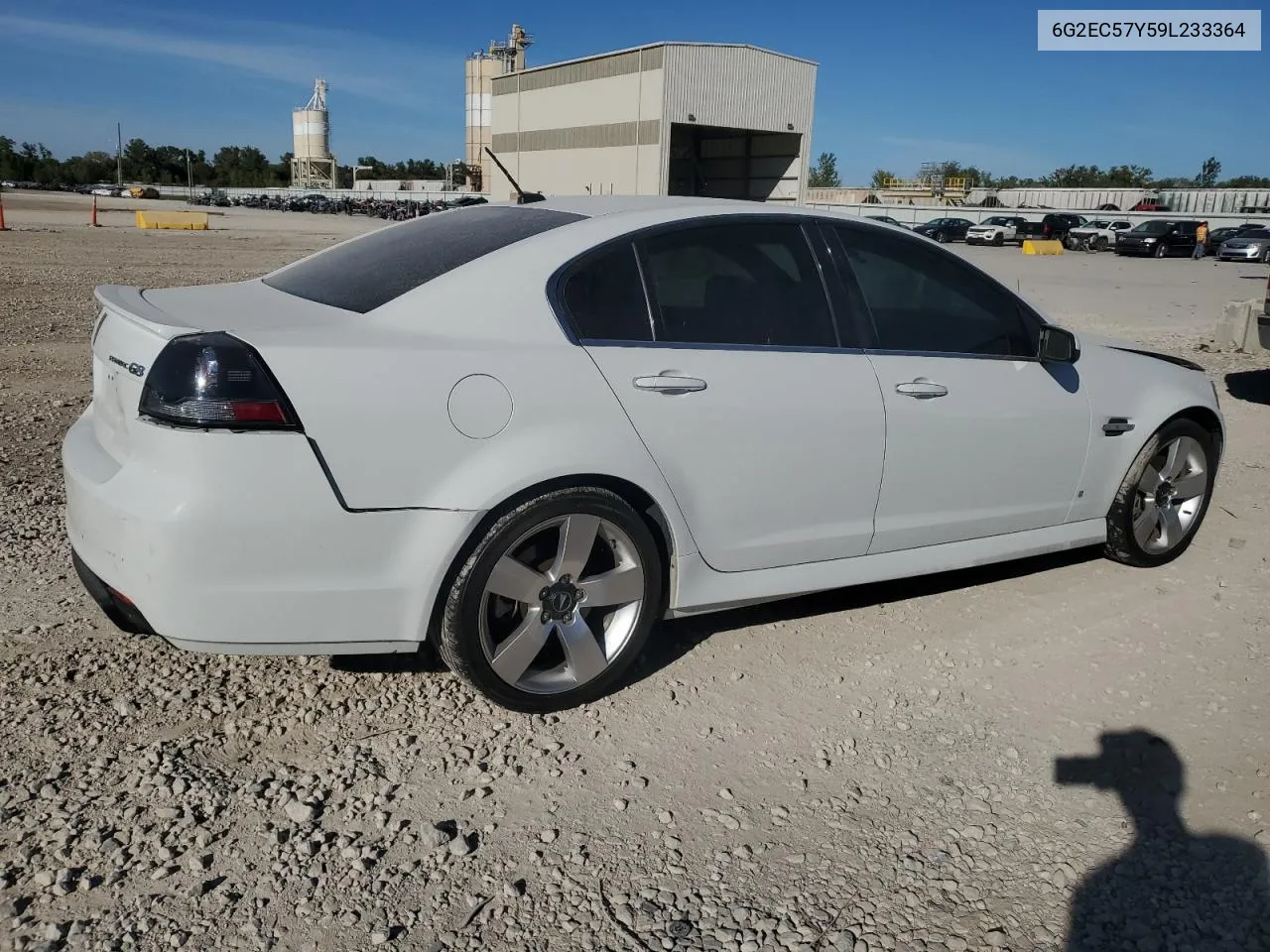 2009 Pontiac G8 Gt VIN: 6G2EC57Y59L233364 Lot: 72764514