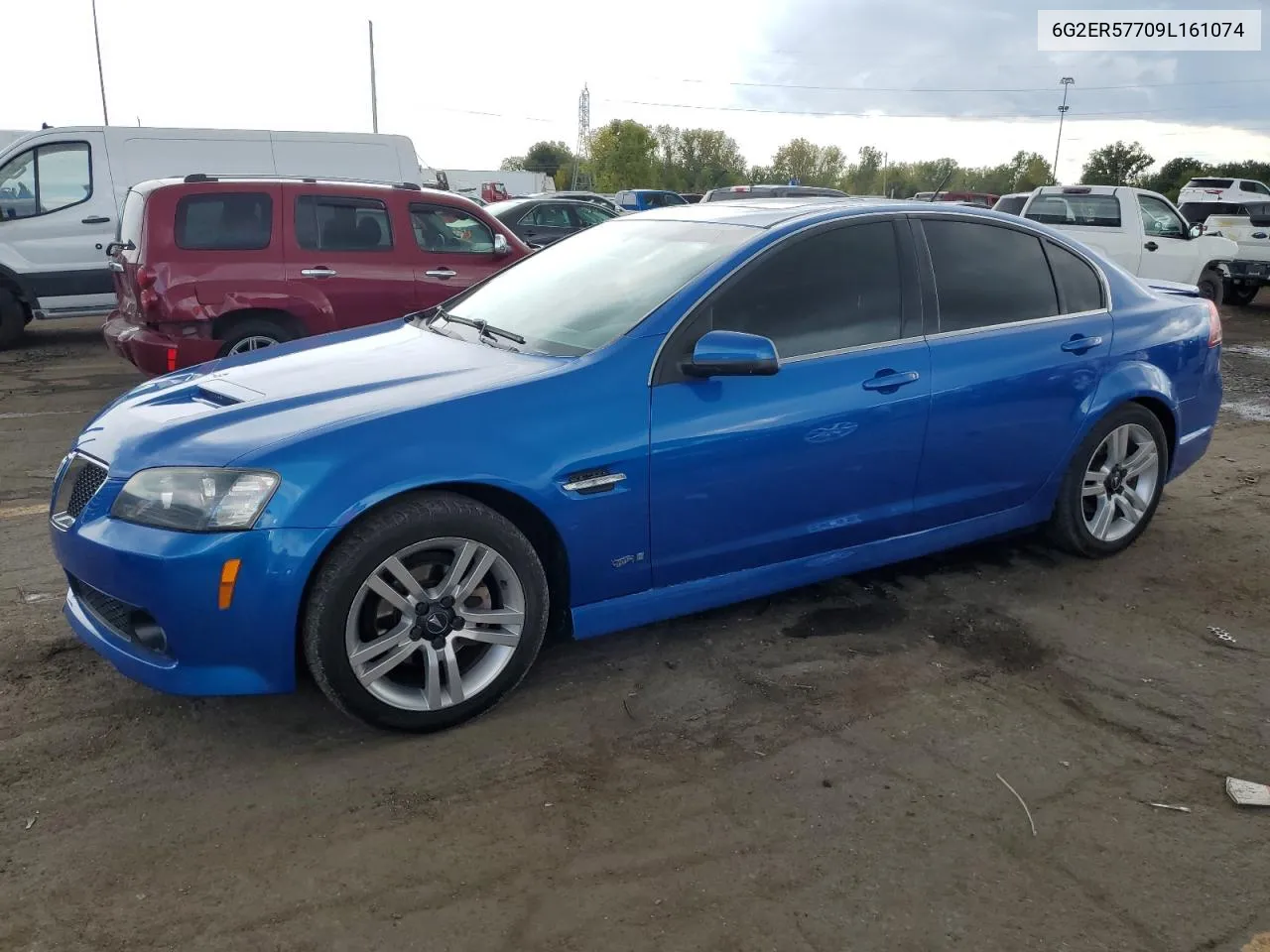 2009 Pontiac G8 VIN: 6G2ER57709L161074 Lot: 72971984