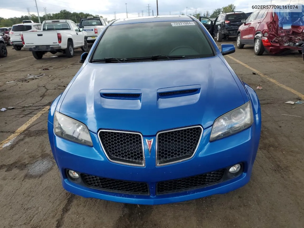 2009 Pontiac G8 VIN: 6G2ER57709L161074 Lot: 72971984