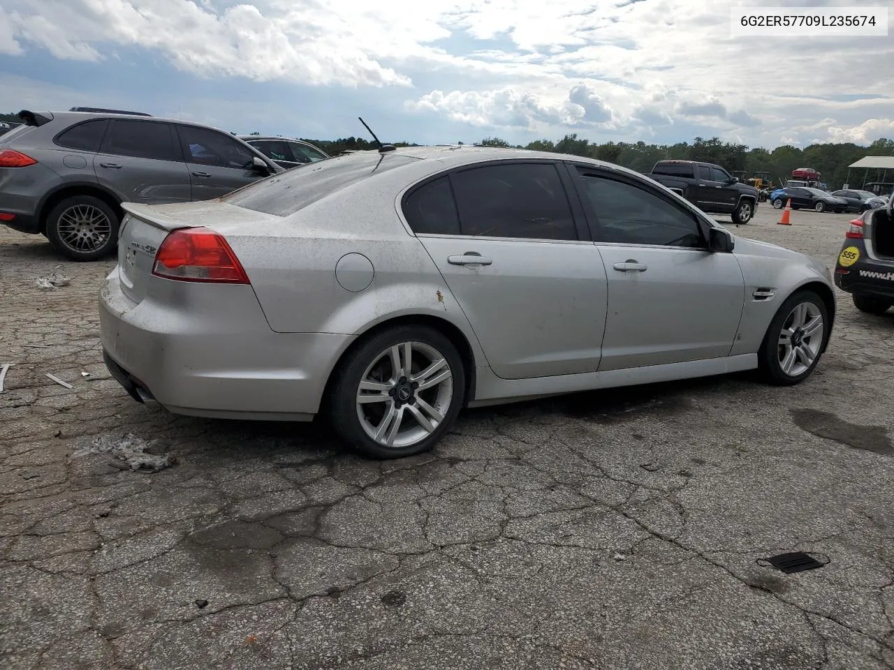 2009 Pontiac G8 VIN: 6G2ER57709L235674 Lot: 73570254