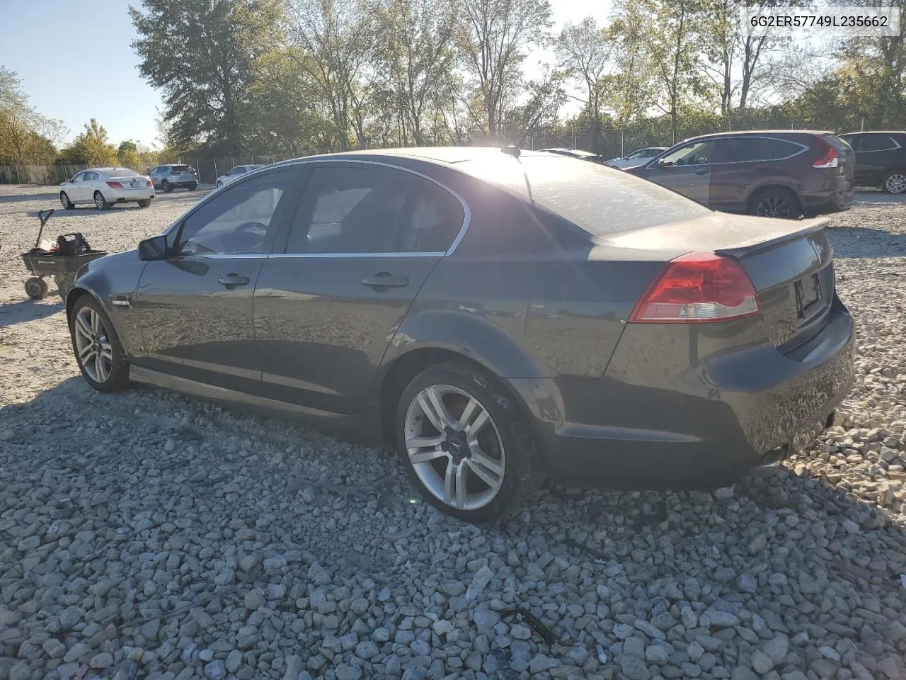 2009 Pontiac G8 VIN: 6G2ER57749L235662 Lot: 73972344