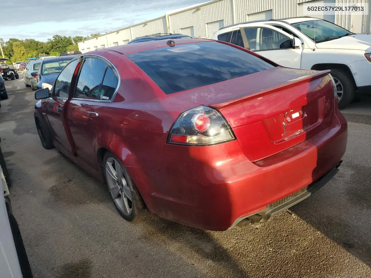 2009 Pontiac G8 Gt VIN: 6G2EC57Y29L177013 Lot: 75386954