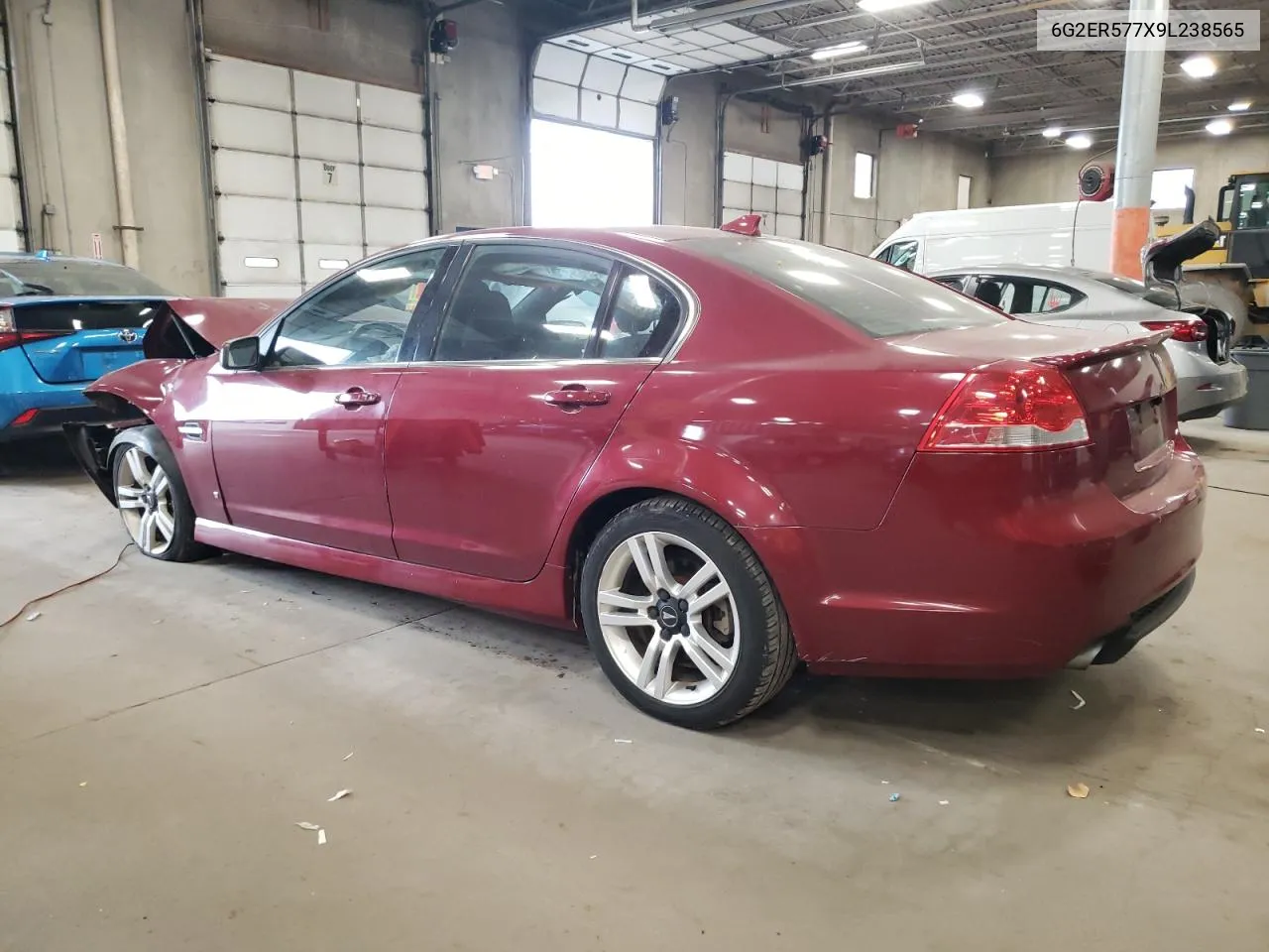 2009 Pontiac G8 VIN: 6G2ER577X9L238565 Lot: 75947554