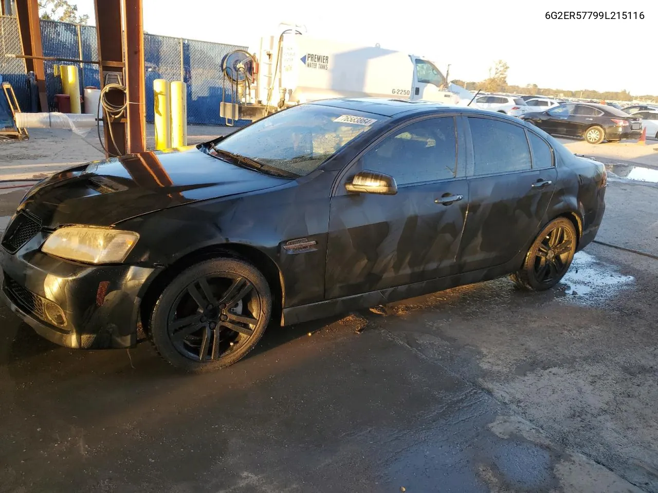 2009 Pontiac G8 VIN: 6G2ER57799L215116 Lot: 76583864