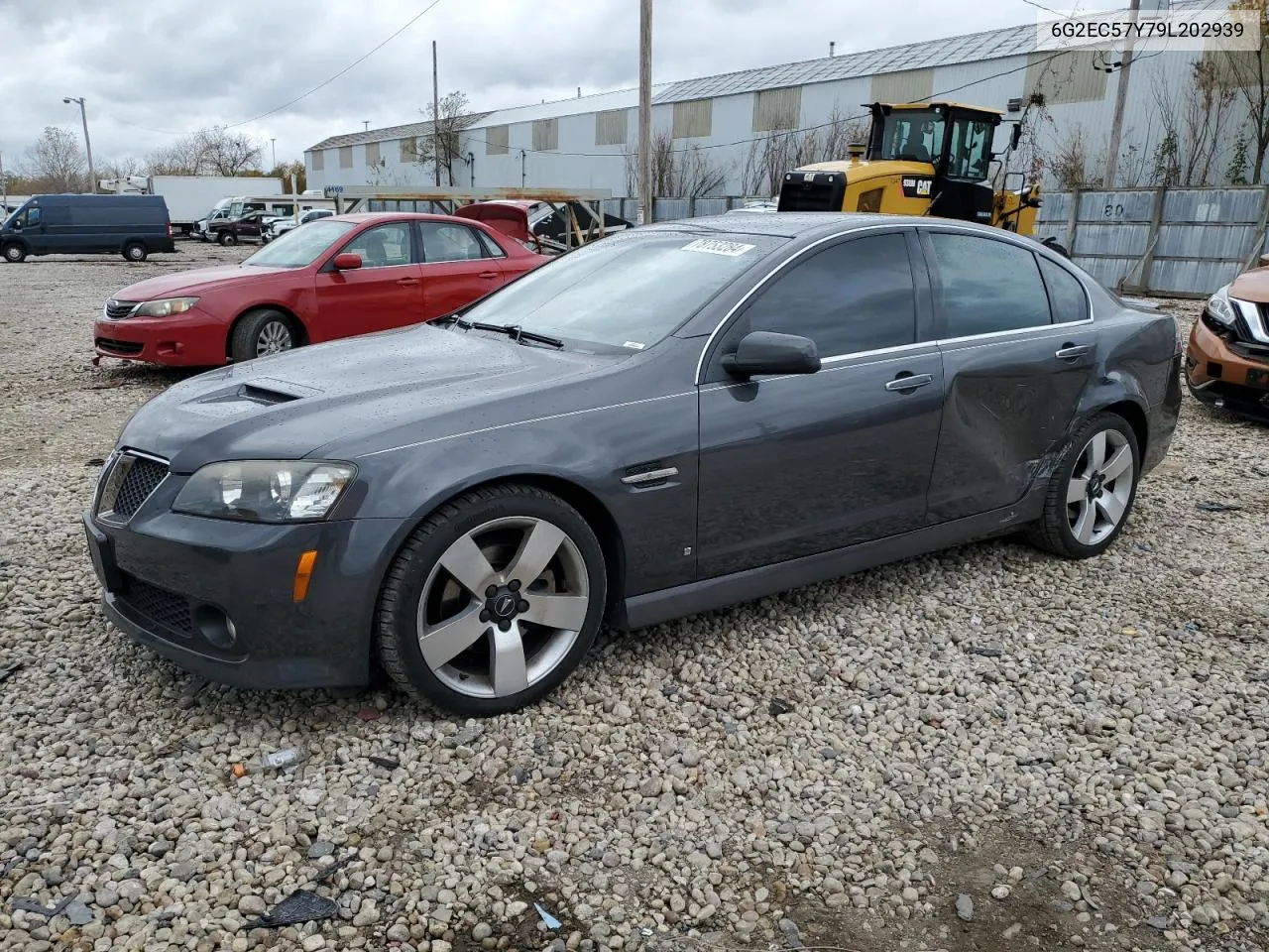 2009 Pontiac G8 Gt VIN: 6G2EC57Y79L202939 Lot: 78753284