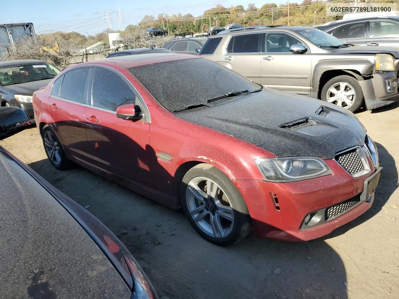 2009 Pontiac G8 VIN: 6G2ER57789L181900 Lot: 79015254