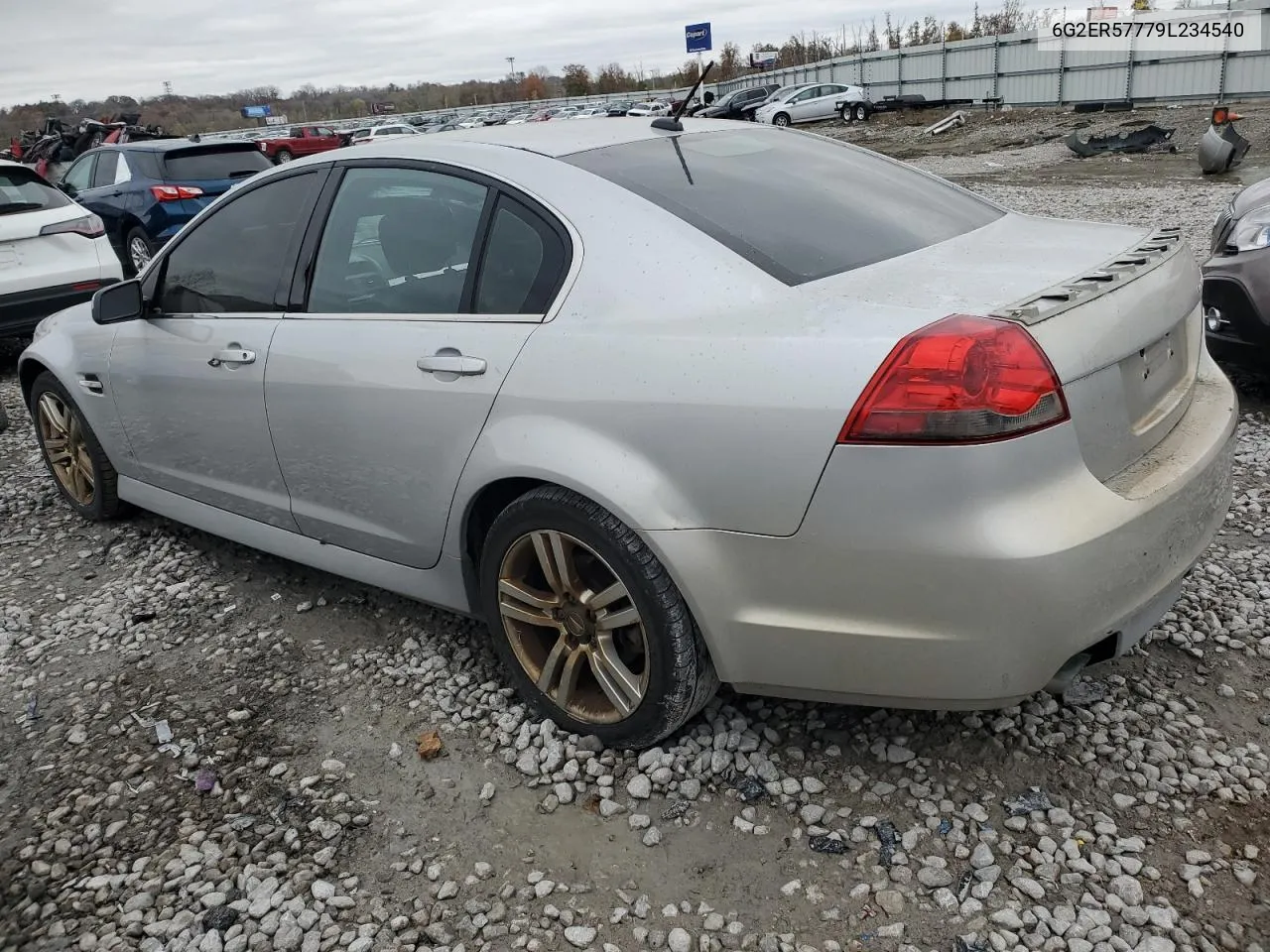 2009 Pontiac G8 VIN: 6G2ER57779L234540 Lot: 79116134