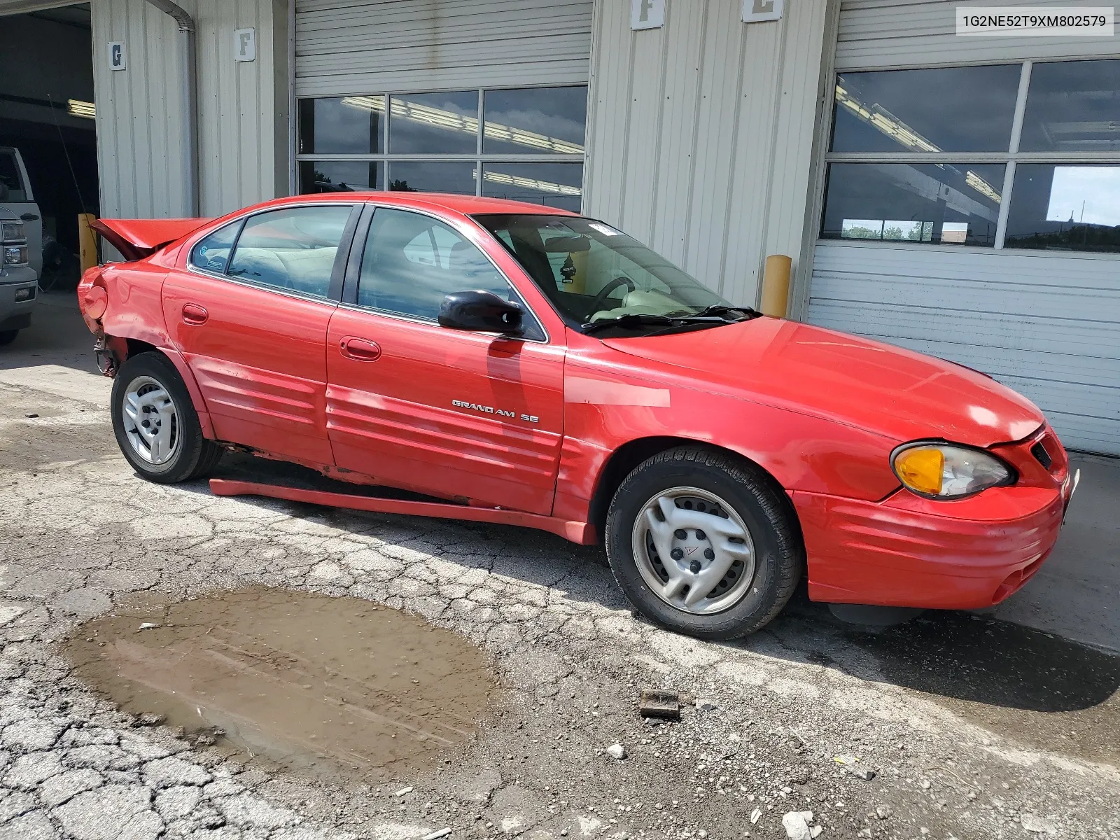 1999 Pontiac Grand Am Se VIN: 1G2NE52T9XM802579 Lot: 62927124