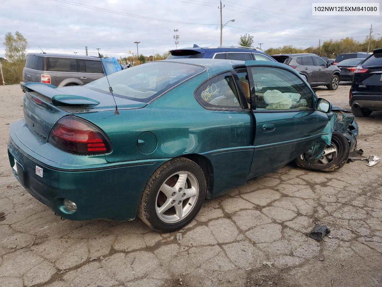 1999 Pontiac Grand Am Gt VIN: 1G2NW12E5XM841080 Lot: 75167674