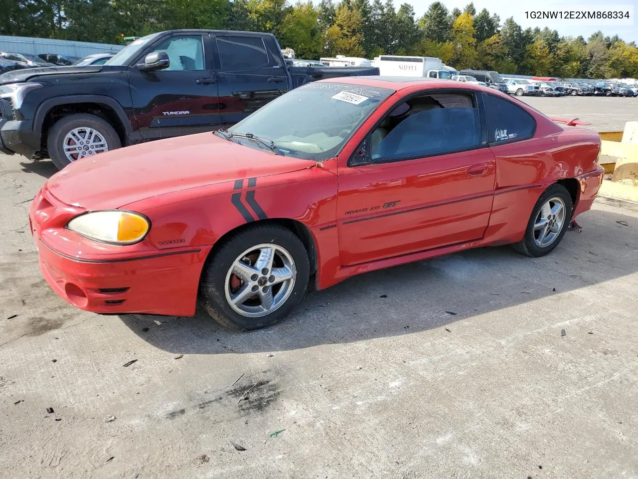 1999 Pontiac Grand Am Gt VIN: 1G2NW12E2XM868334 Lot: 77085924