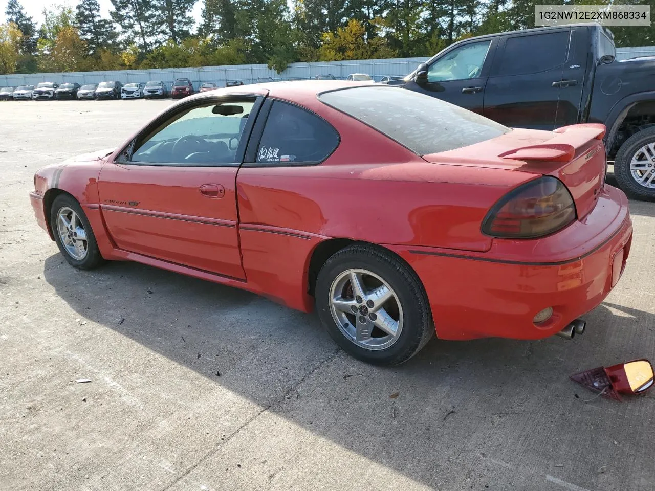 1999 Pontiac Grand Am Gt VIN: 1G2NW12E2XM868334 Lot: 77085924