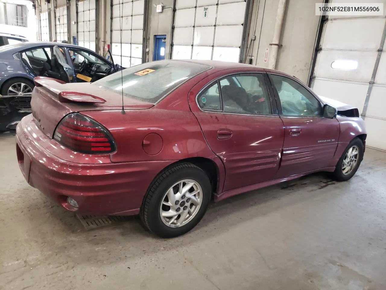 2001 Pontiac Grand Am Se1 VIN: 1G2NF52E81M556906 Lot: 76298914