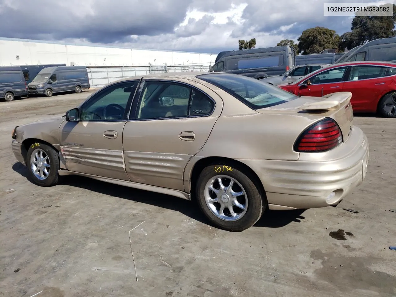 1G2NE52T91M583582 2001 Pontiac Grand Am Se