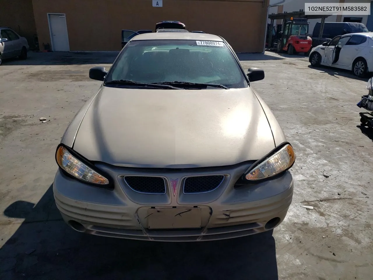 1G2NE52T91M583582 2001 Pontiac Grand Am Se